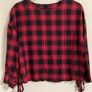 Plaid Top